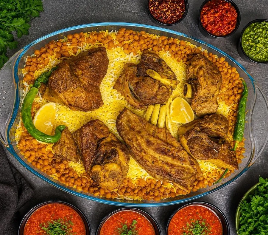 بيركس مجبوس لحم