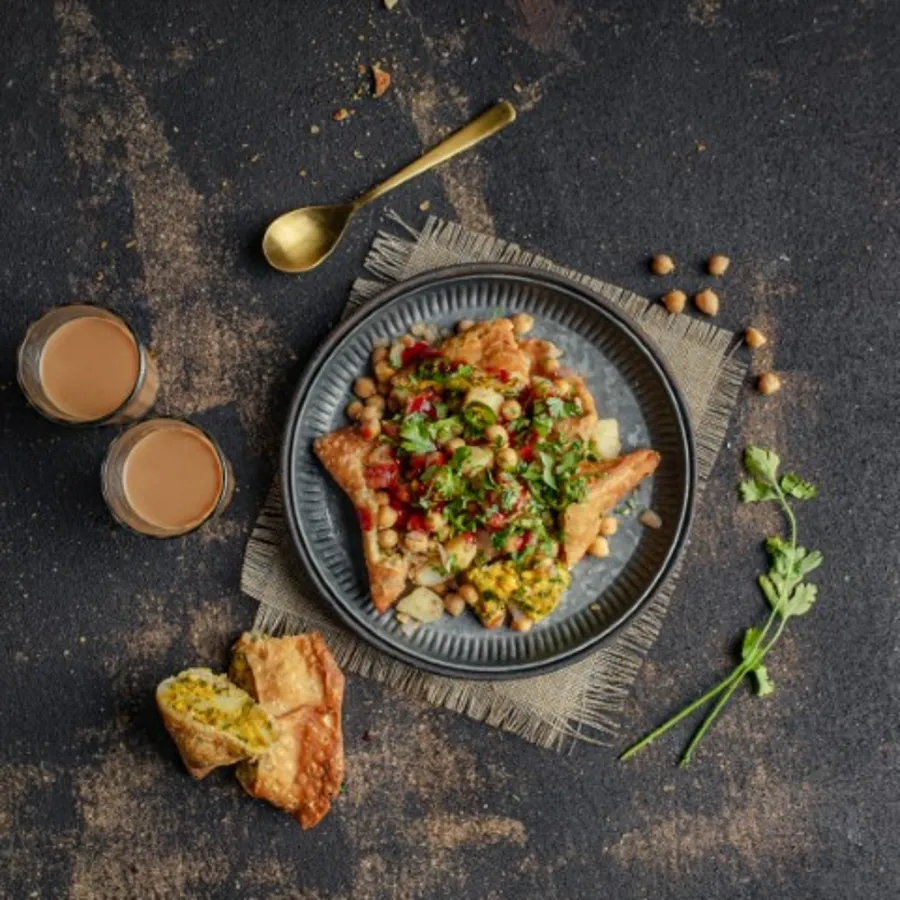 Samosa Chat
