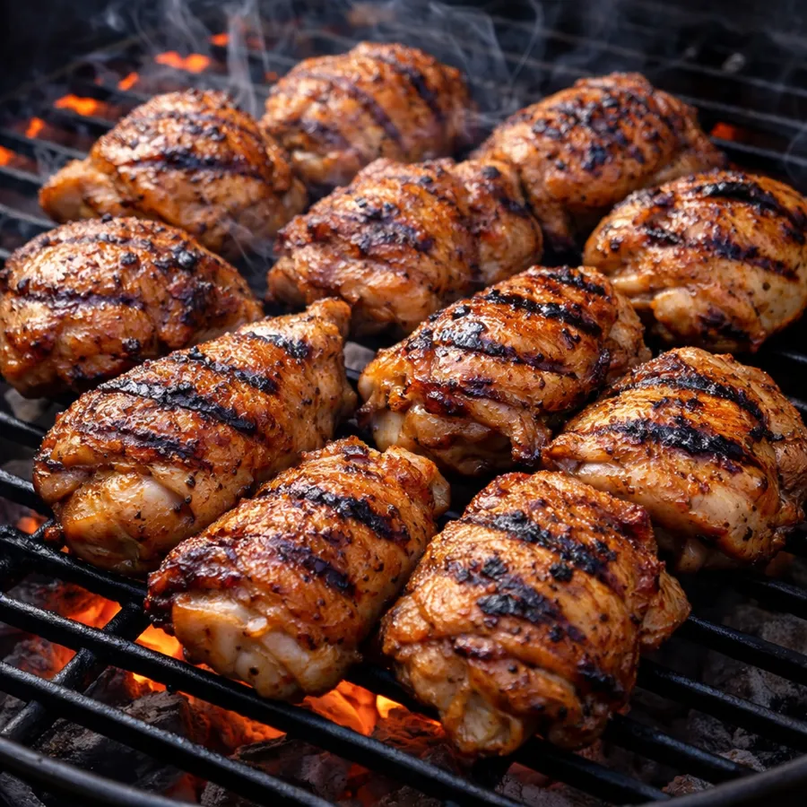 Charcoal-grilled chicken thighs (casta) ✨New from Al-Aseel✨