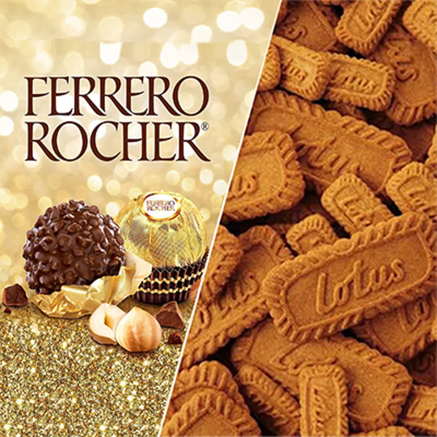 Ferrero Rocher & Lotus (Waffle)