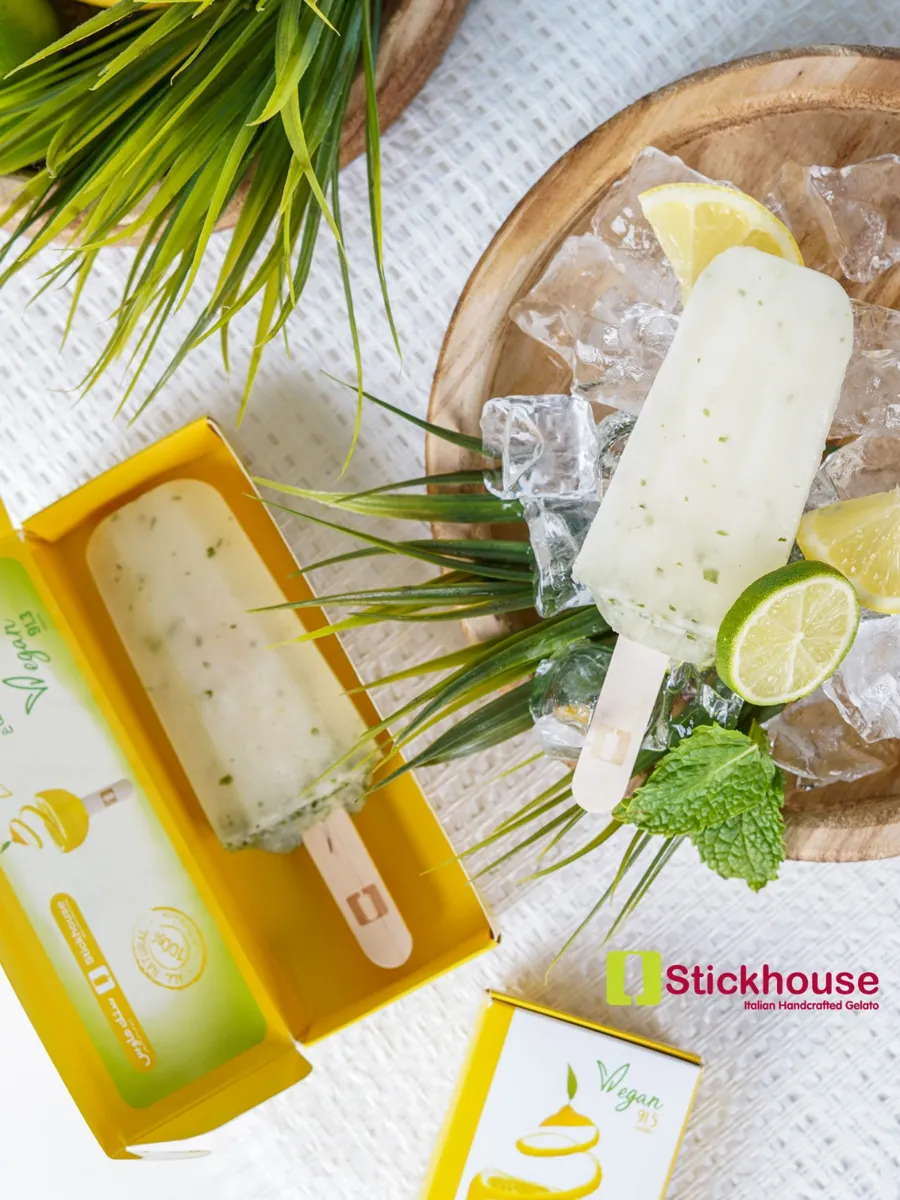 Regular Icecream : lemon with mint