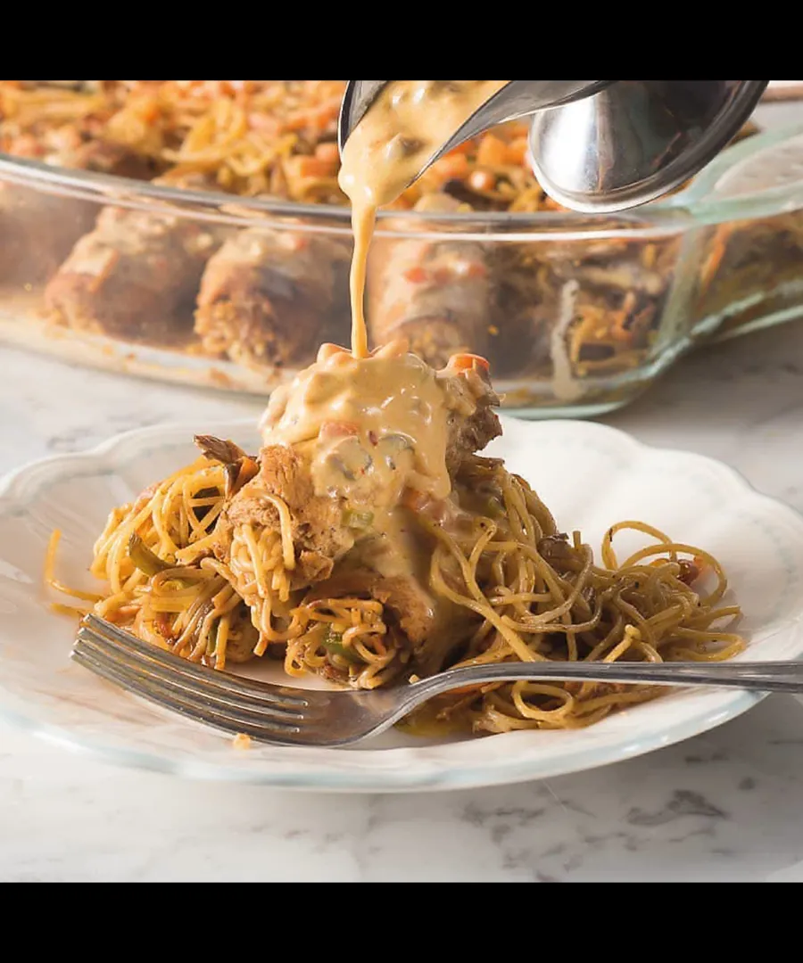 Speghatti chafing dish