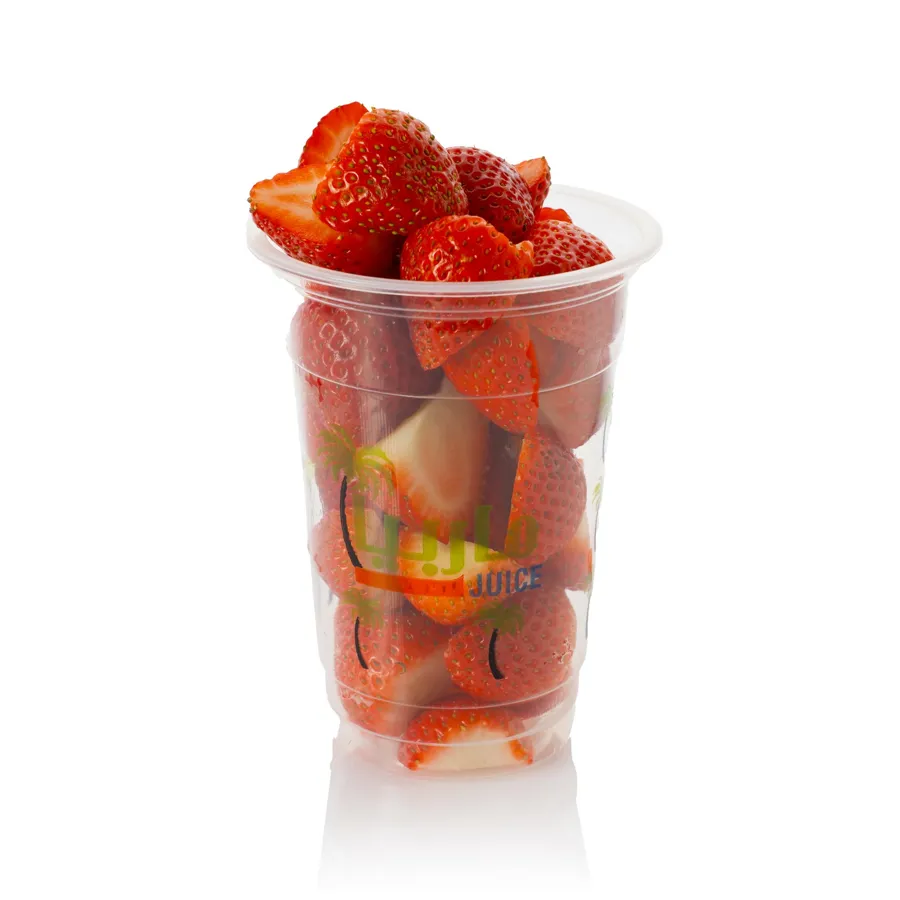 Cut Strawberries