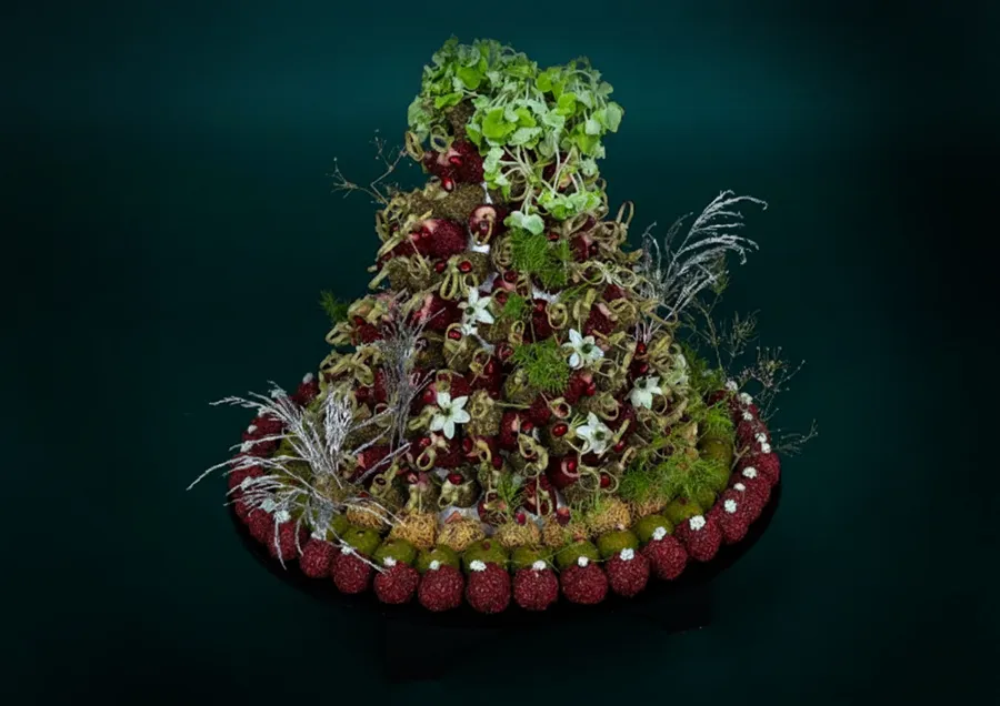 Pyramid sumac and zaatar and fatta mix small