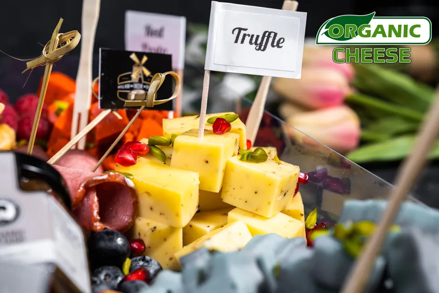 Organic Dutch Cheese Platter, 4 Types of Organic Dutch Cheese
