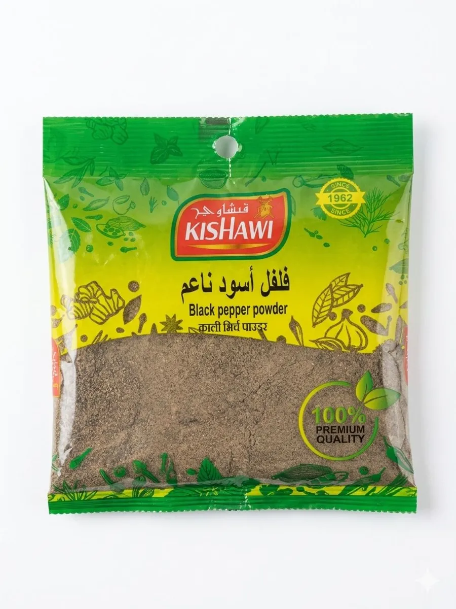 kishawi black pepper powder 80 gm