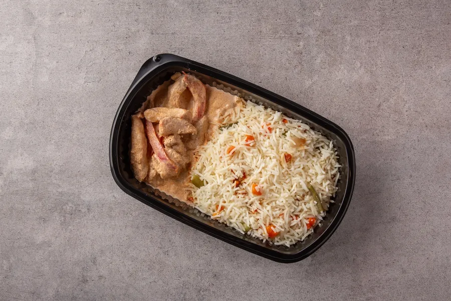 White sauce Chicken with Rice
