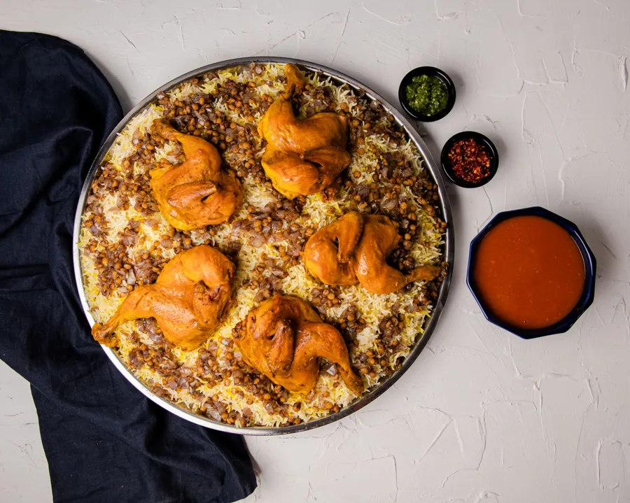 Machbous Chicken for 5 Persons