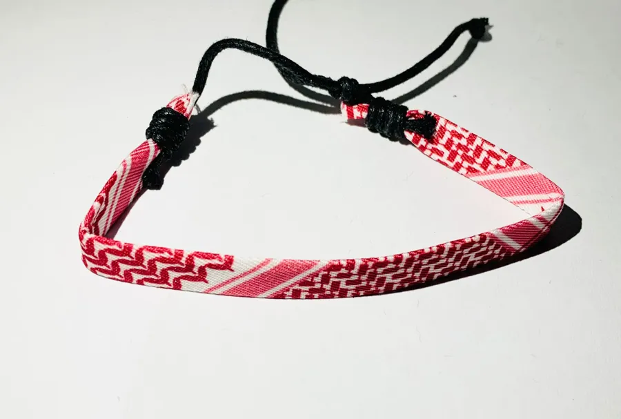 Jordanian shemagh bracelet