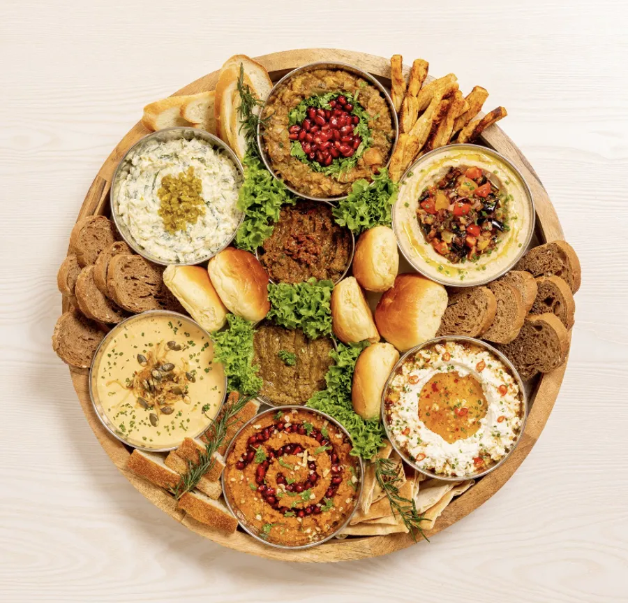 DIPPINGS and TAPENADE Platter