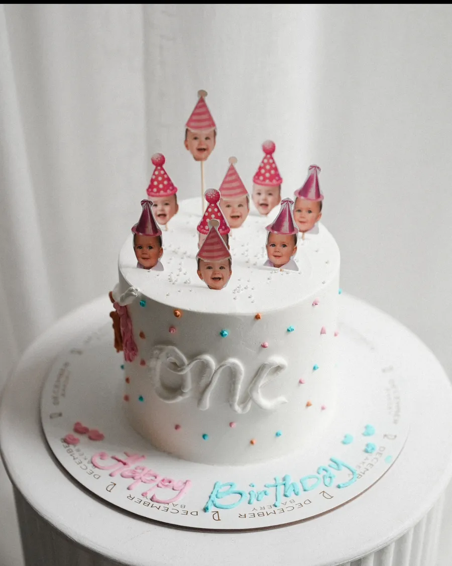 Faces cake one 6inch
