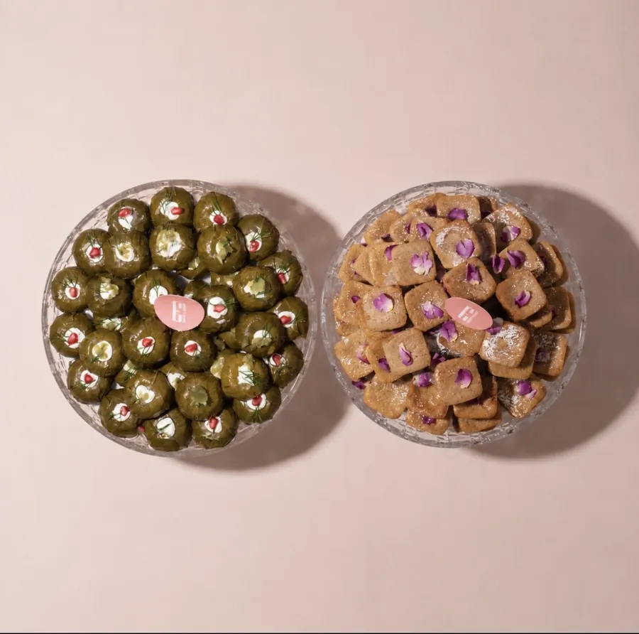 Grape leaves Mix + Reem Bites Bowls