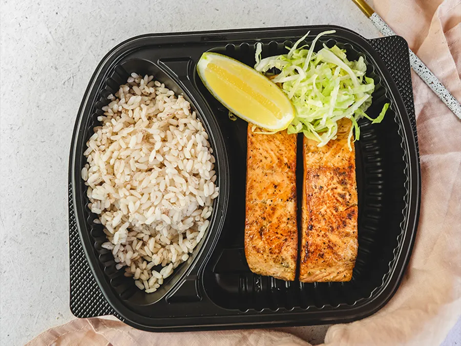 GRILLED SALMON FISH FILLET