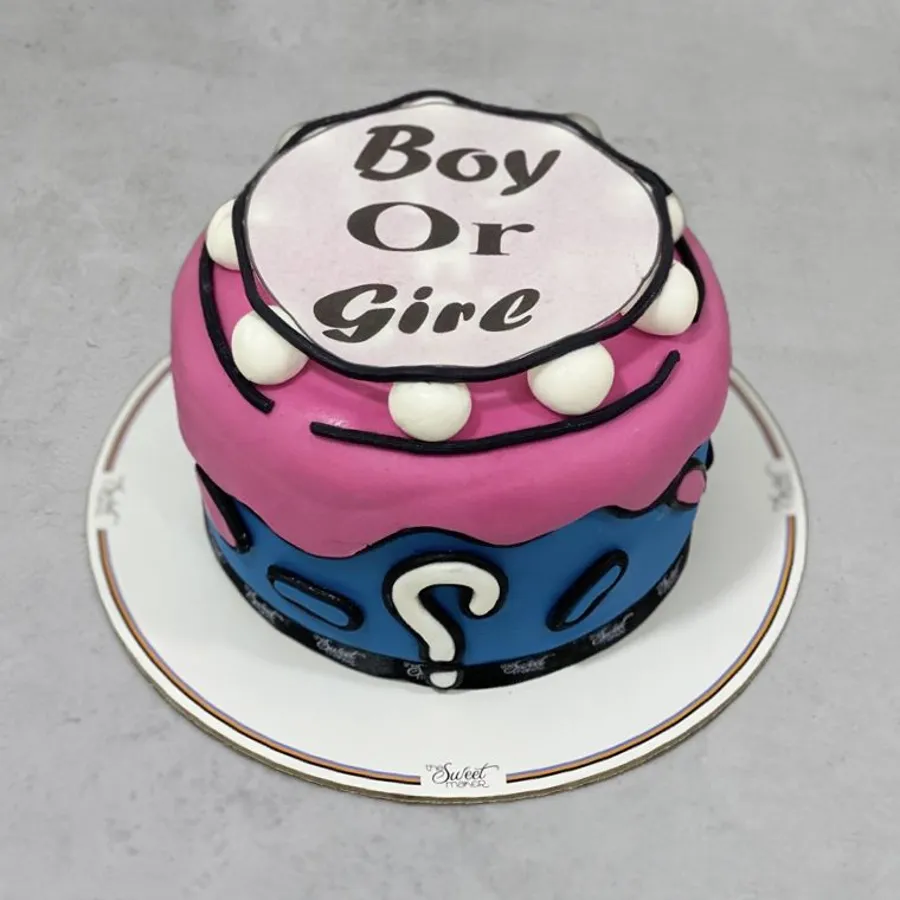 Gender Surprise Cake
