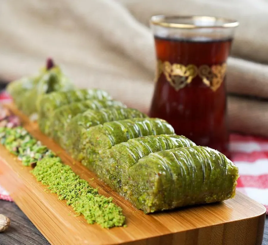 Turkish Pistachio Roll