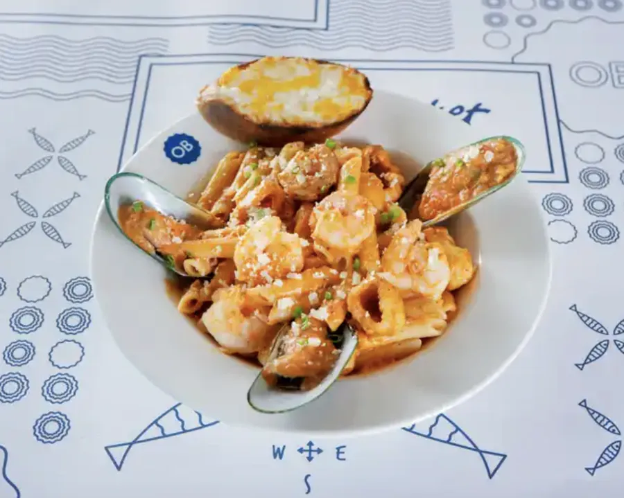 Seafood pasta