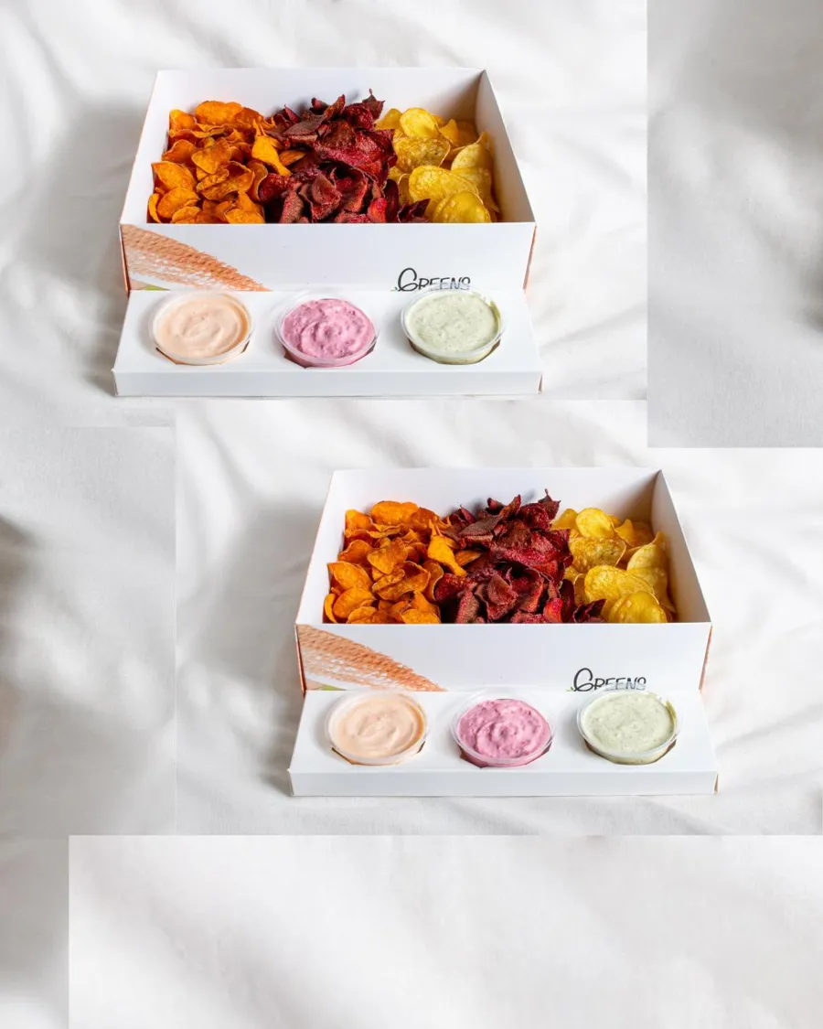 Double Greens chips