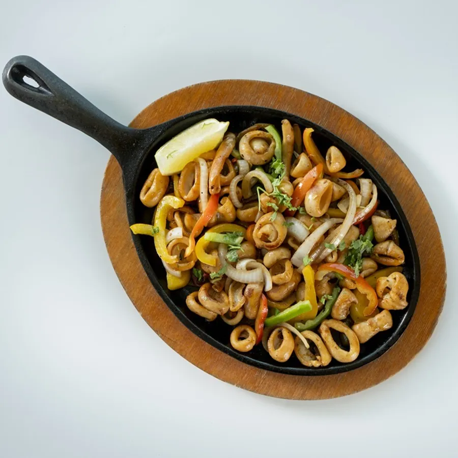 Sizzling Calamari