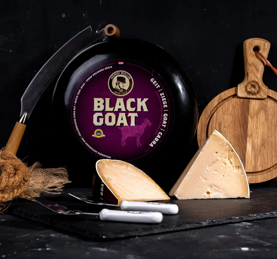 Black Goat Aged Cheese | 300gm - 1kg | World's Gold Award