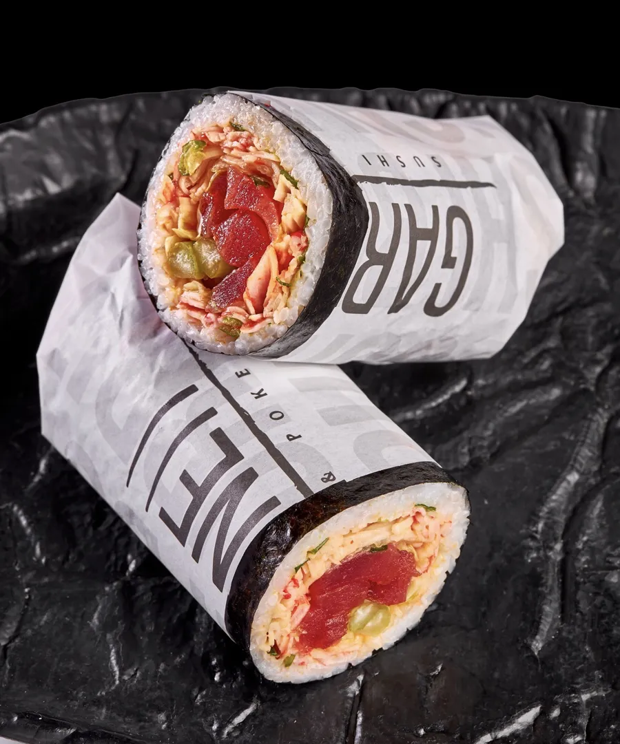 Dynamite tuna Burrito