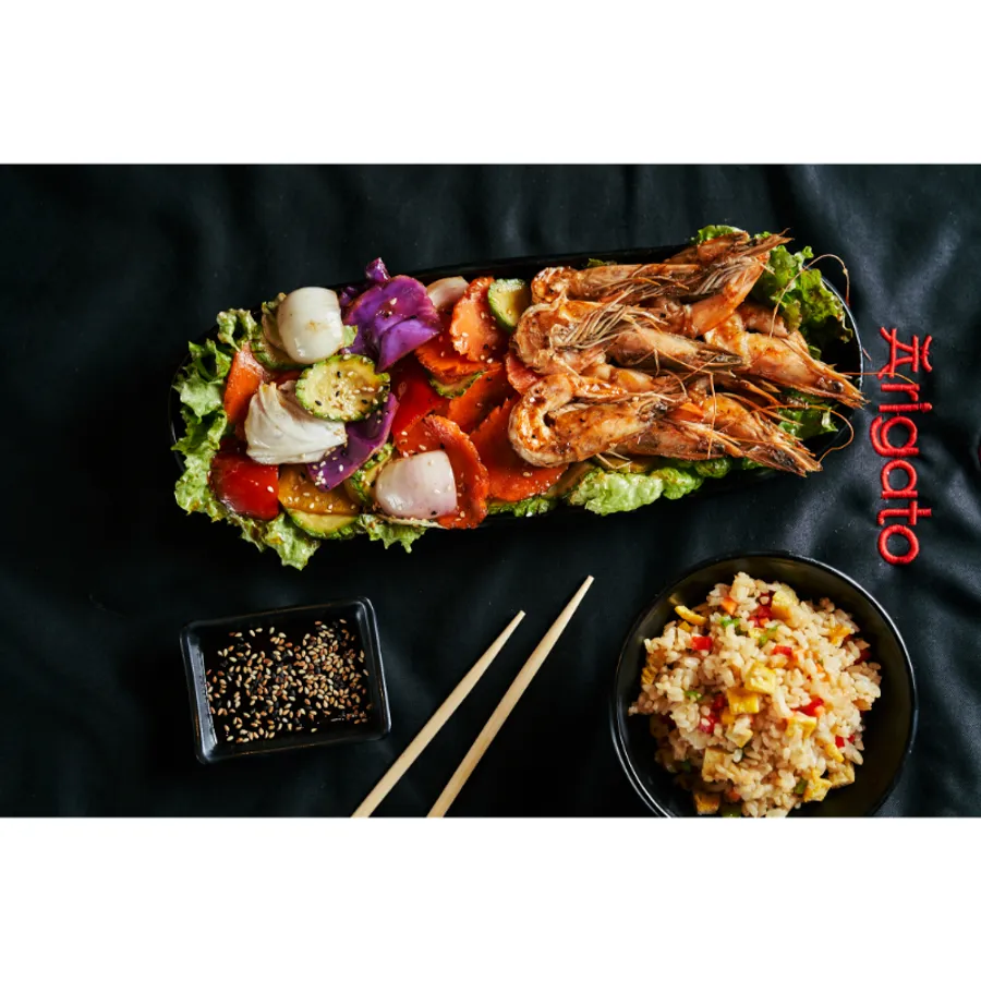 Teppanyaki Tiger Shrimp