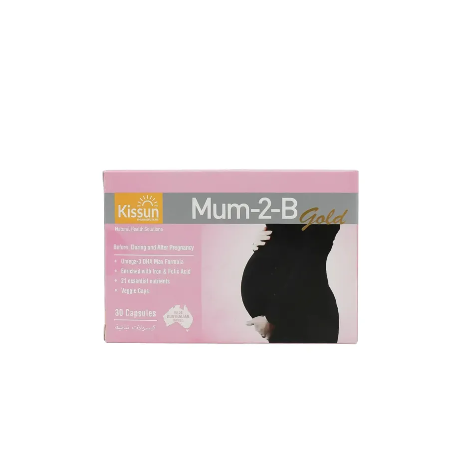 Kissun, Mum-2-B gold , 30 vcapsules