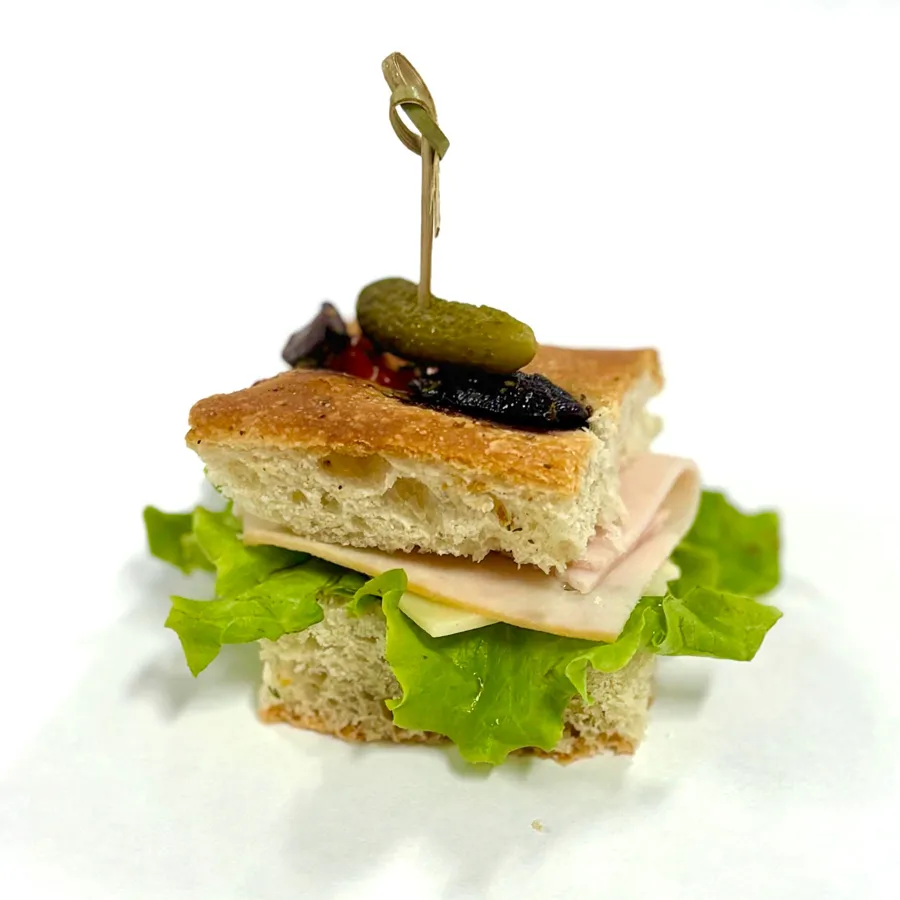 Sandwich Focaccia Turkey - Emmental