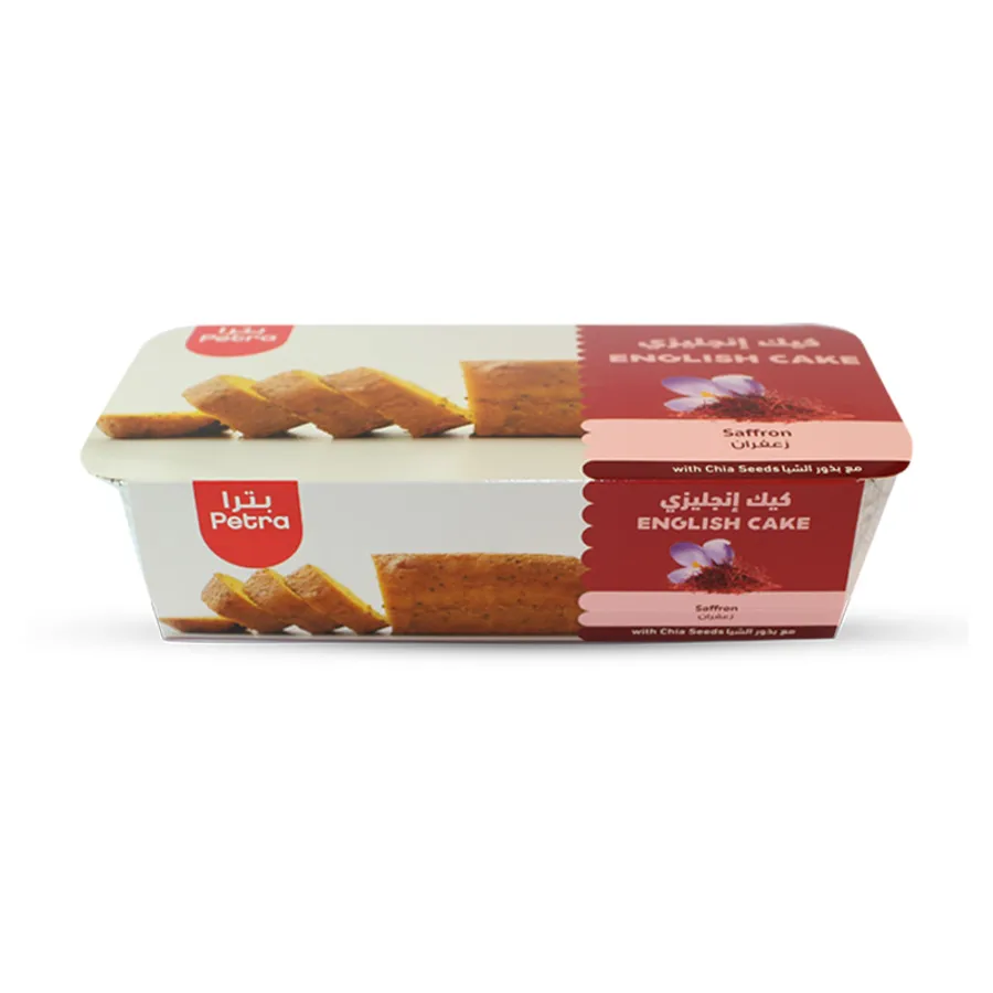 كيك انكليزي زعفران 325 جرام (قطعة واحدة)