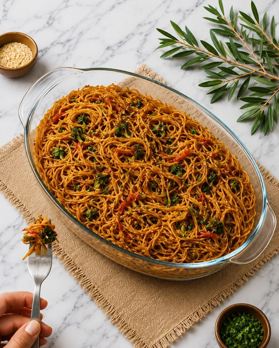 Veggie noodles Pyrex