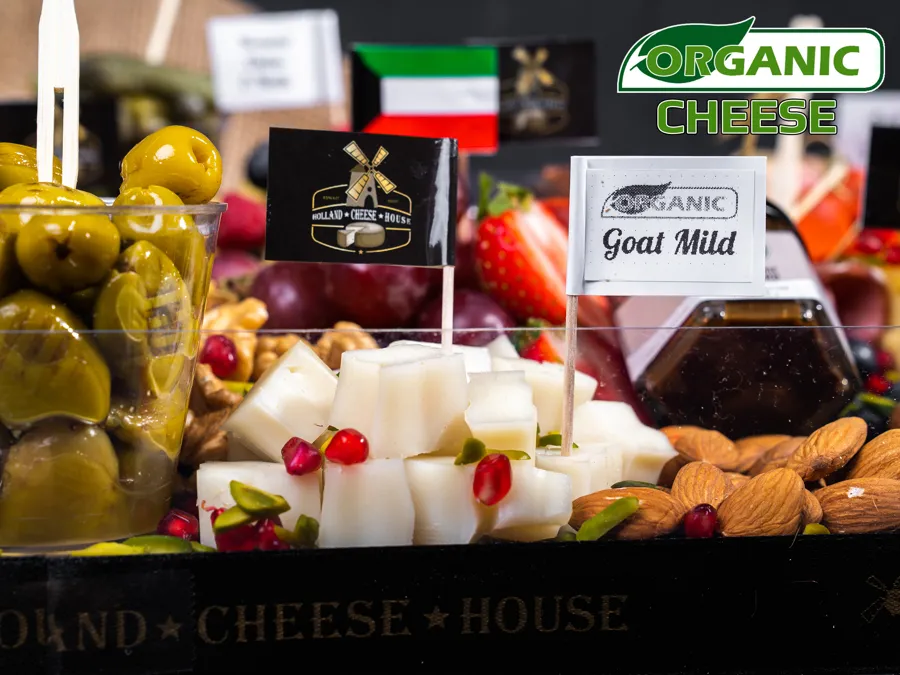 Organic Dutch Cheese Platter, 5 Types of Organic Dutch Cheese