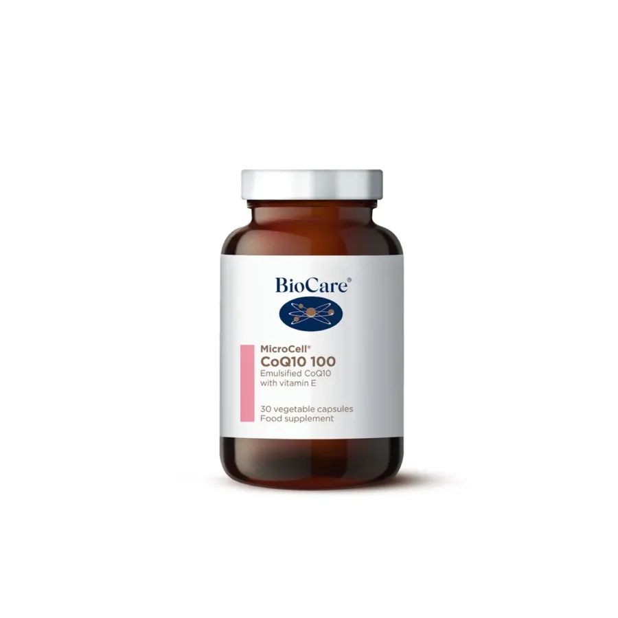 biocare Coq10 , 100 Mg with vitamin E 30 Veg Cap