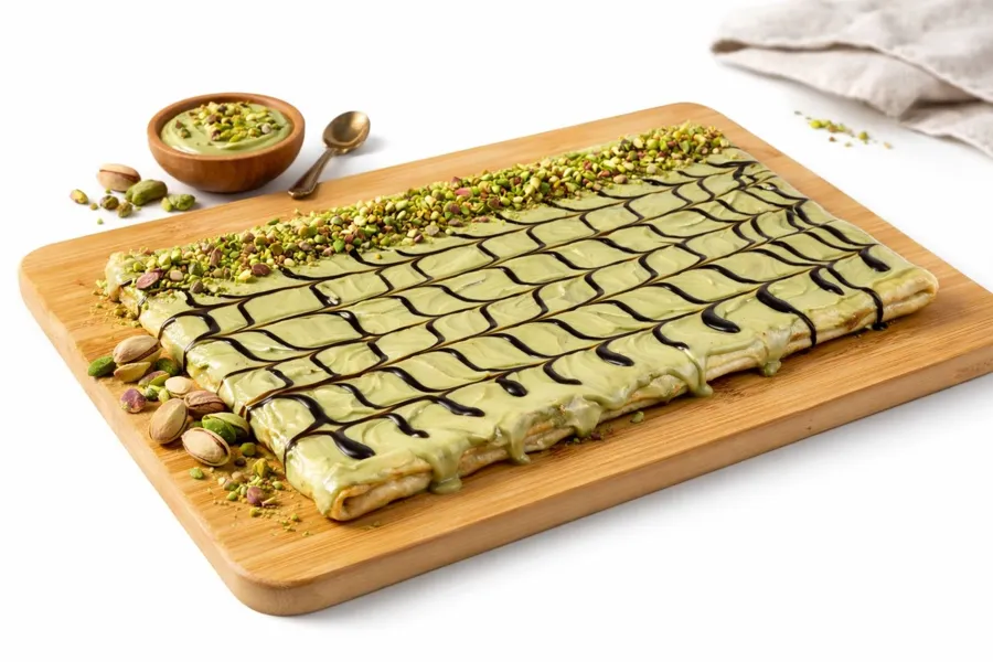 Crepe Pistachio