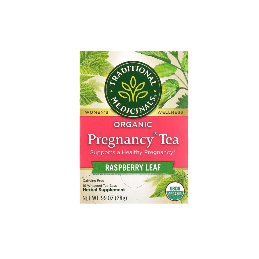 شاي الحمل الأورجانيك 28 جرام 16 كيس شاي Traditional Medicinals
