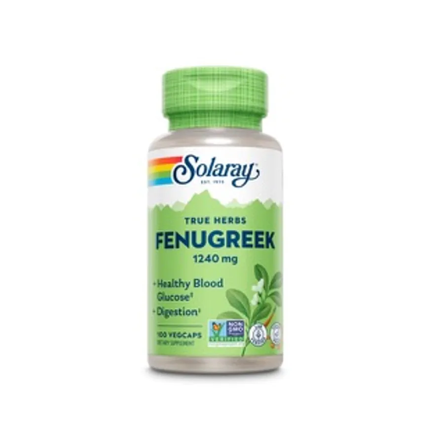 Solaray Fenugreek 1240mg, 100 cap