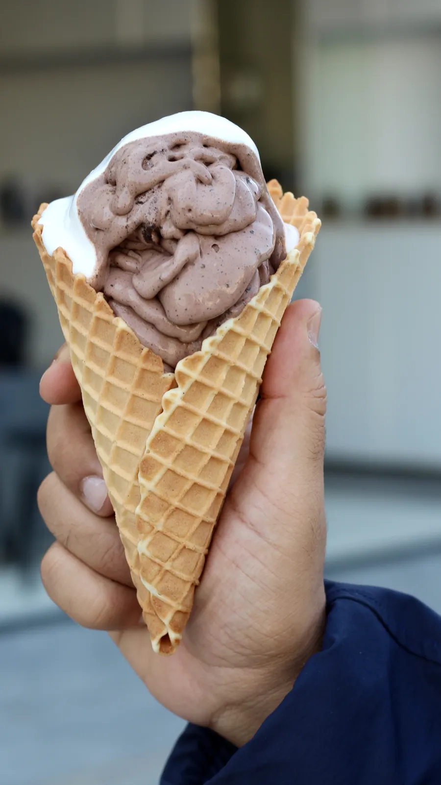 Waffle Cone Swirl Ice Cream