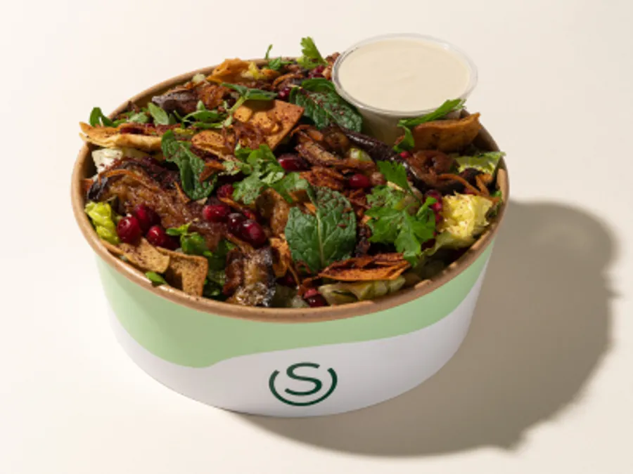 Chickpea Fatteh Salad Junior