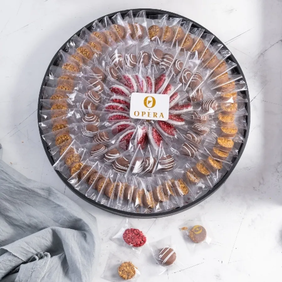 Round Coffee sweet Tray