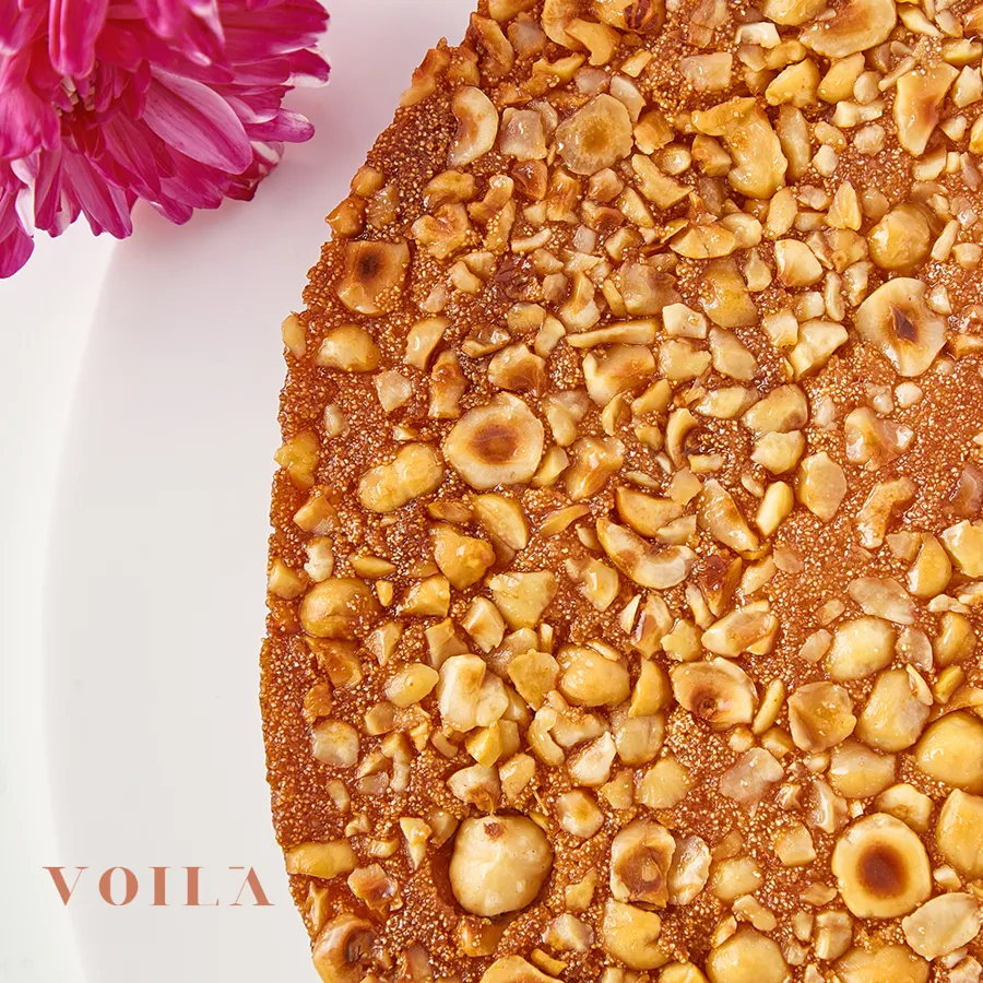 Basbousa Hazelnut - Plate