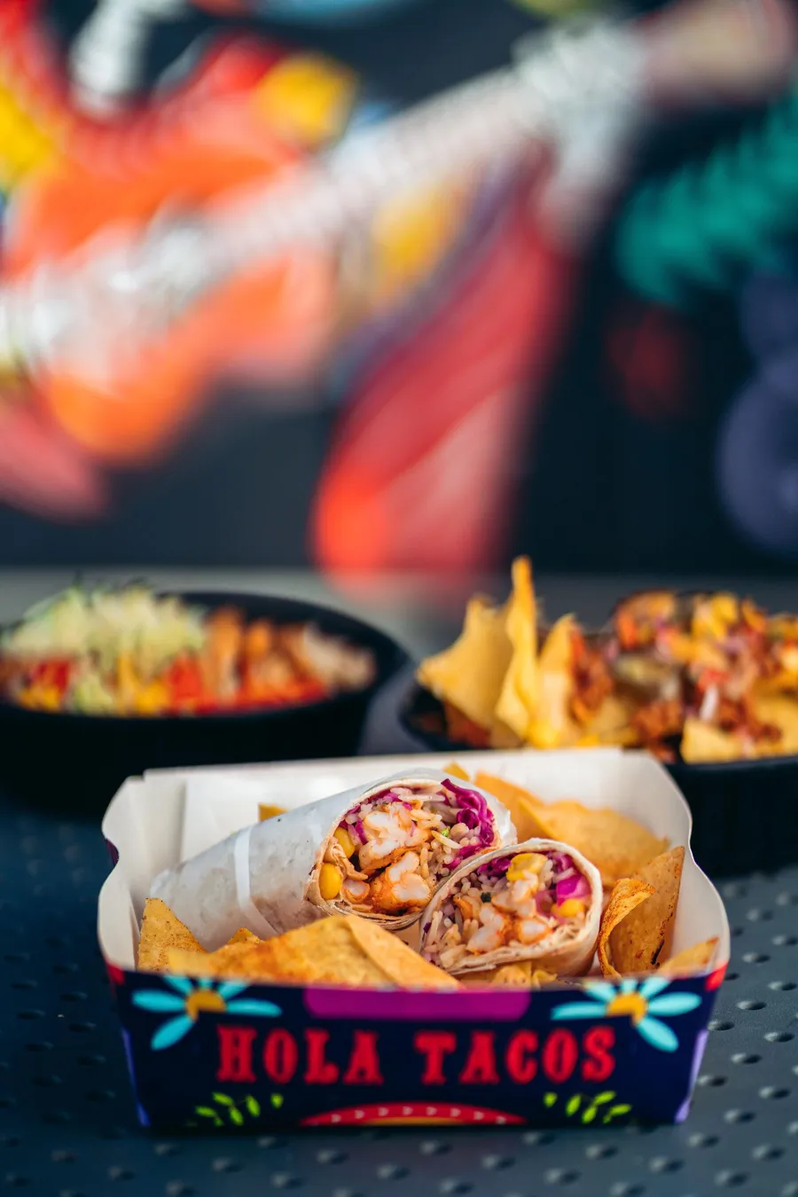 Fried Shrimp Burrito