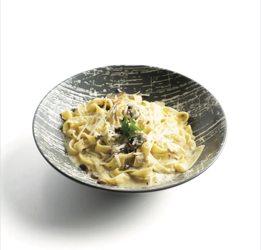 Fettuccine Mushroom Alfredo