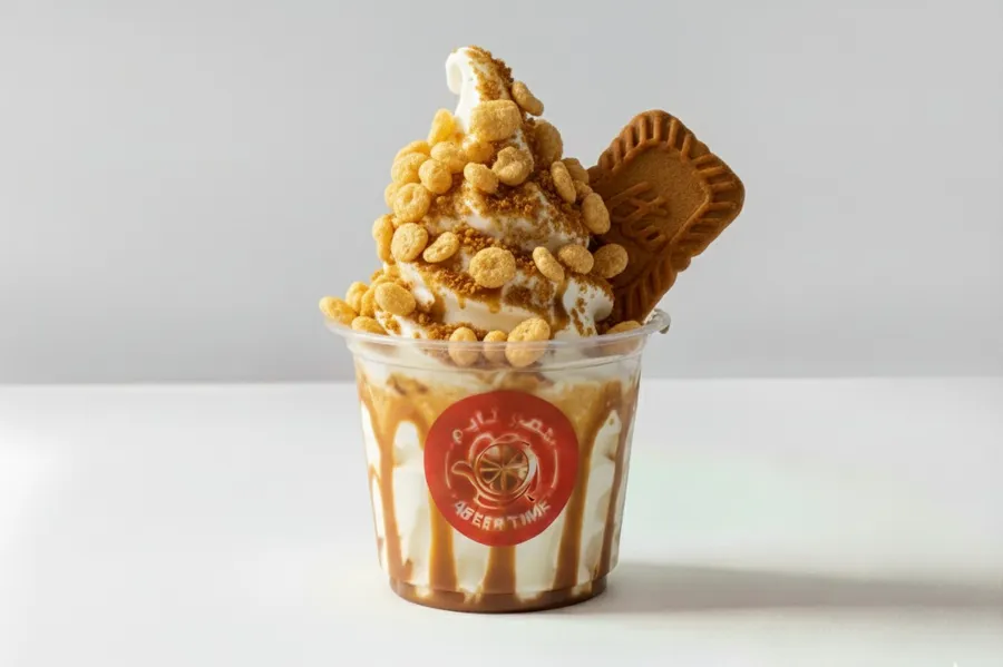 Lotus Crispy Ice Cream