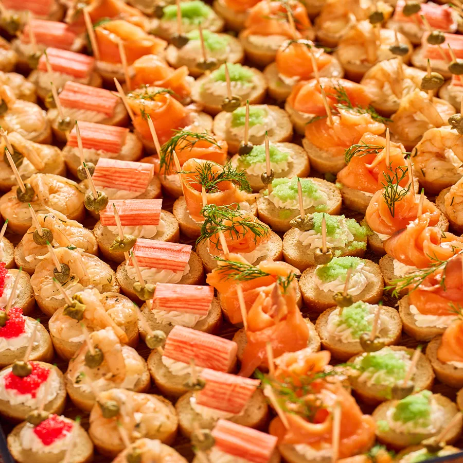 Canape Mix Seafood