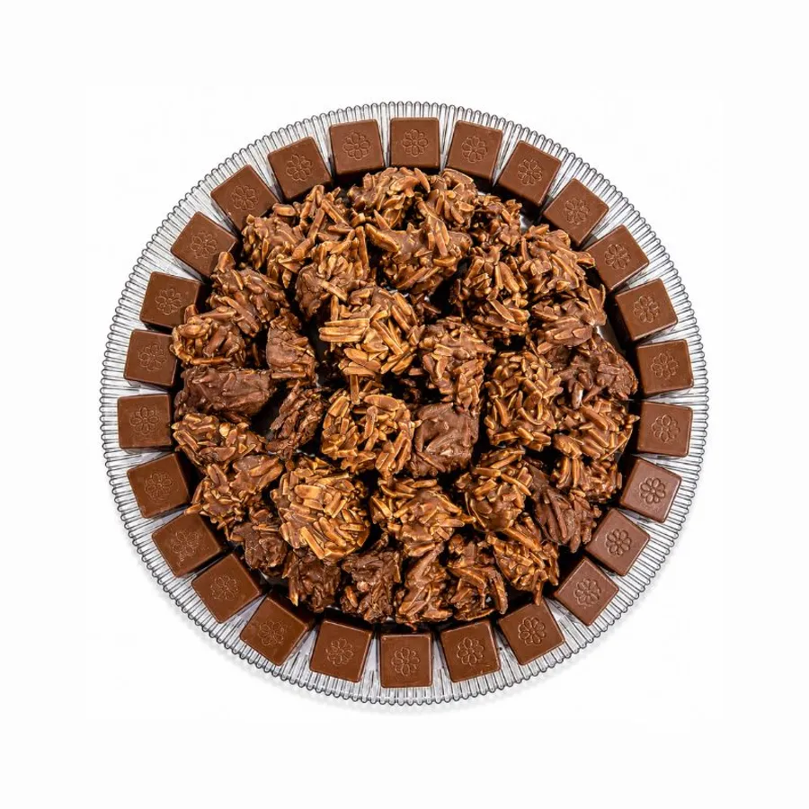 Chocolate crystal tray
