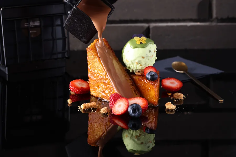Melted Praline French Toast