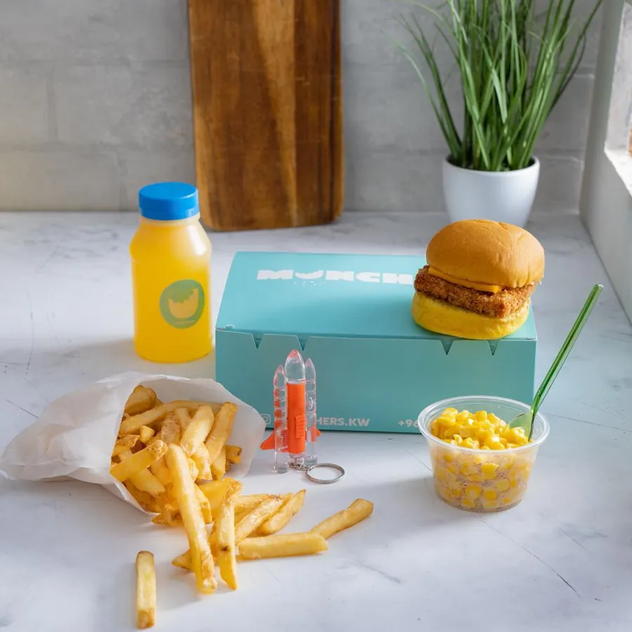 Crispy Chicken Slider FULL Meal