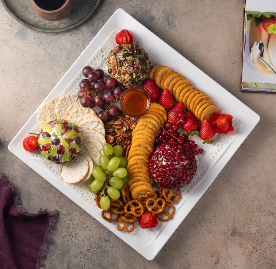 Special Cheese balls platter for 4 to 5