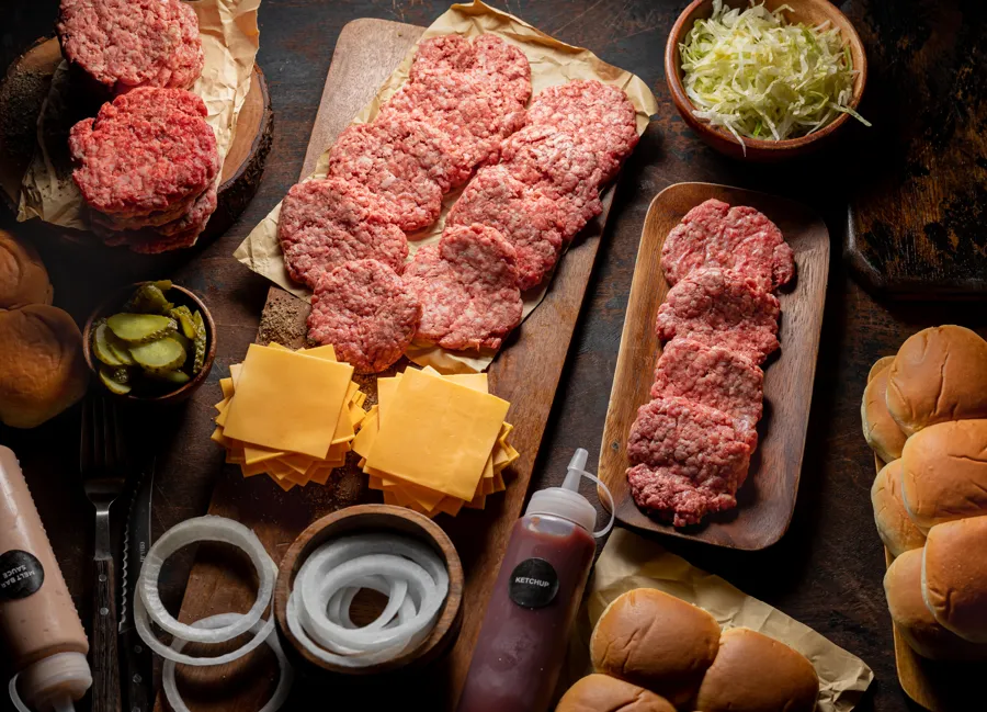 BBQ Regular Burger Box