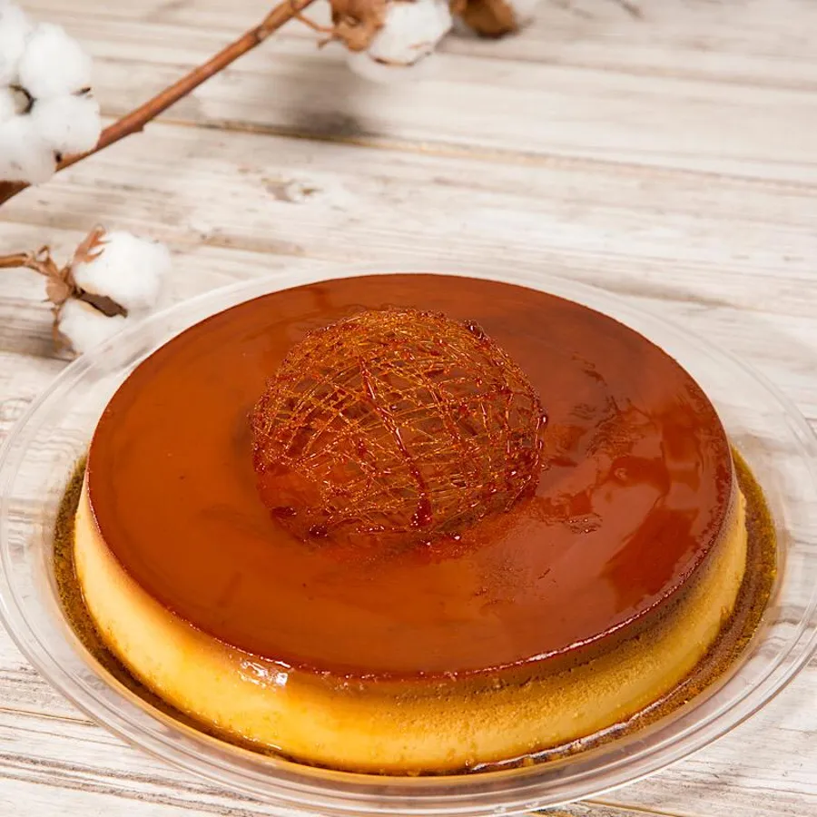 Cream Caramel W Biscuit