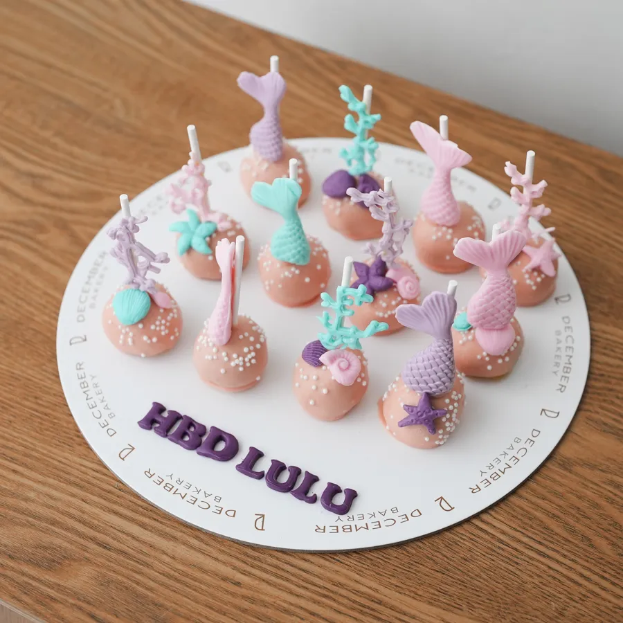 Pop cake mermaid 12p