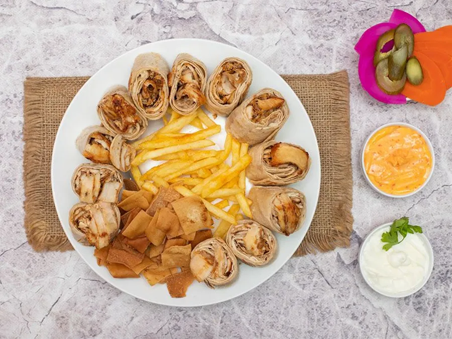 Arabic chicken shawarma Box